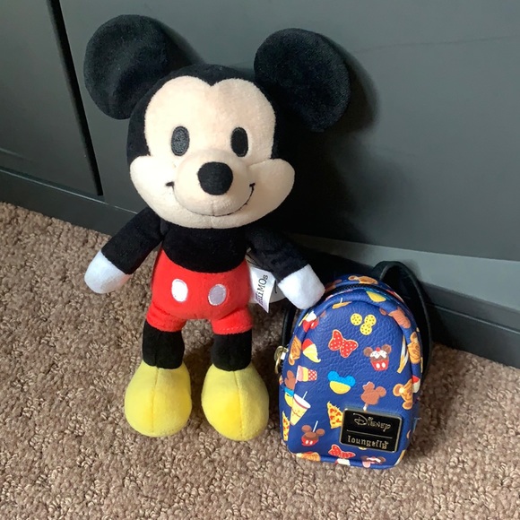 Disney Toys Disney Nuimos Mickey And Loungfly Backpack Poshmark